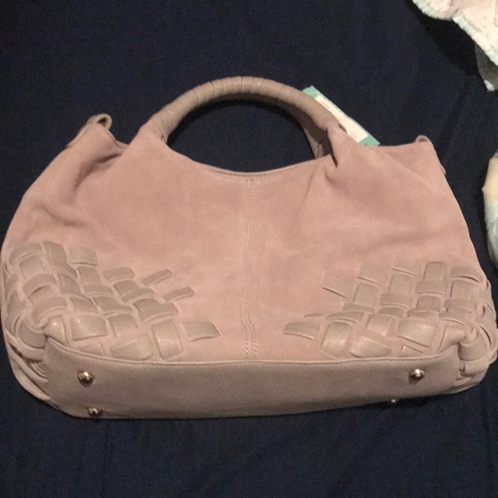 Octavia Araya Suede Satchel
